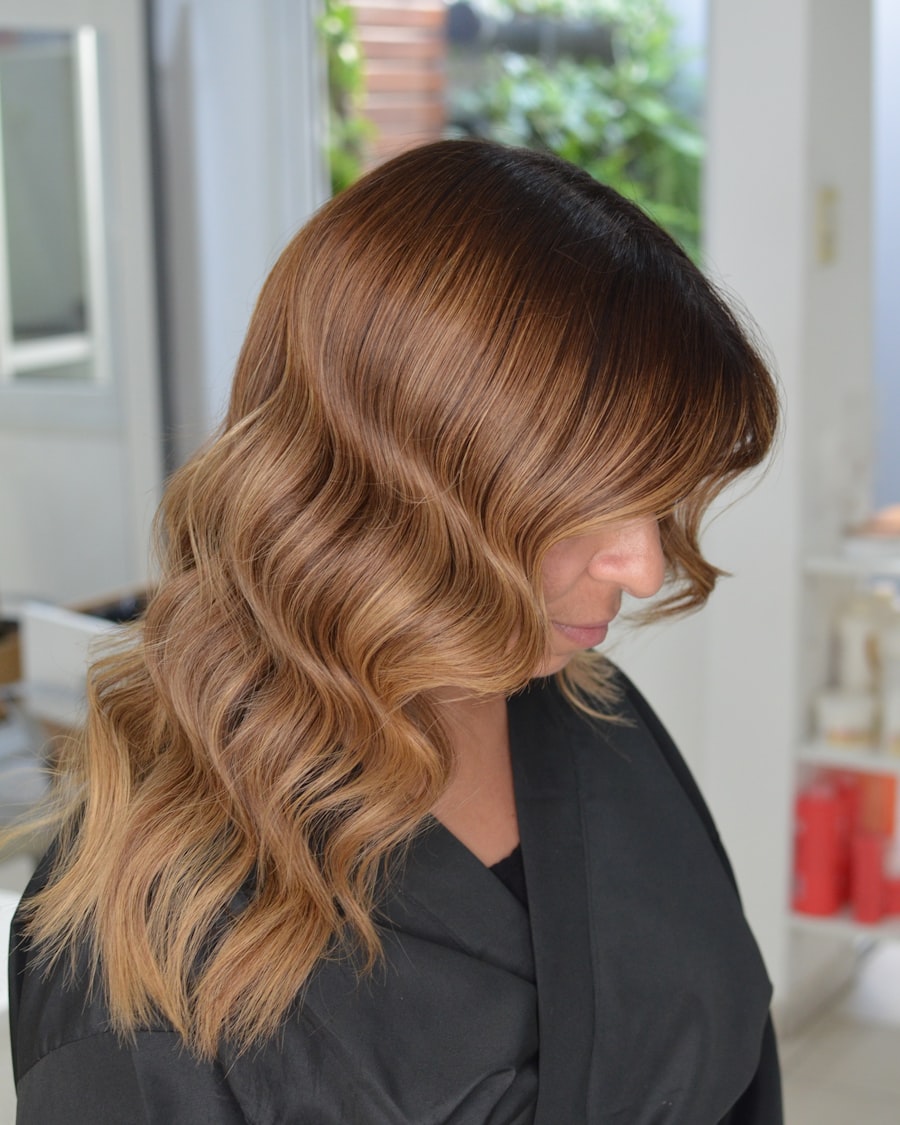 Soft waves over half head foils